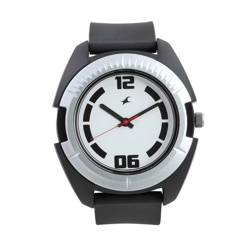 Fastrack NM3116PP02 White Dial Analog Watch For Men Buy Fastrack
