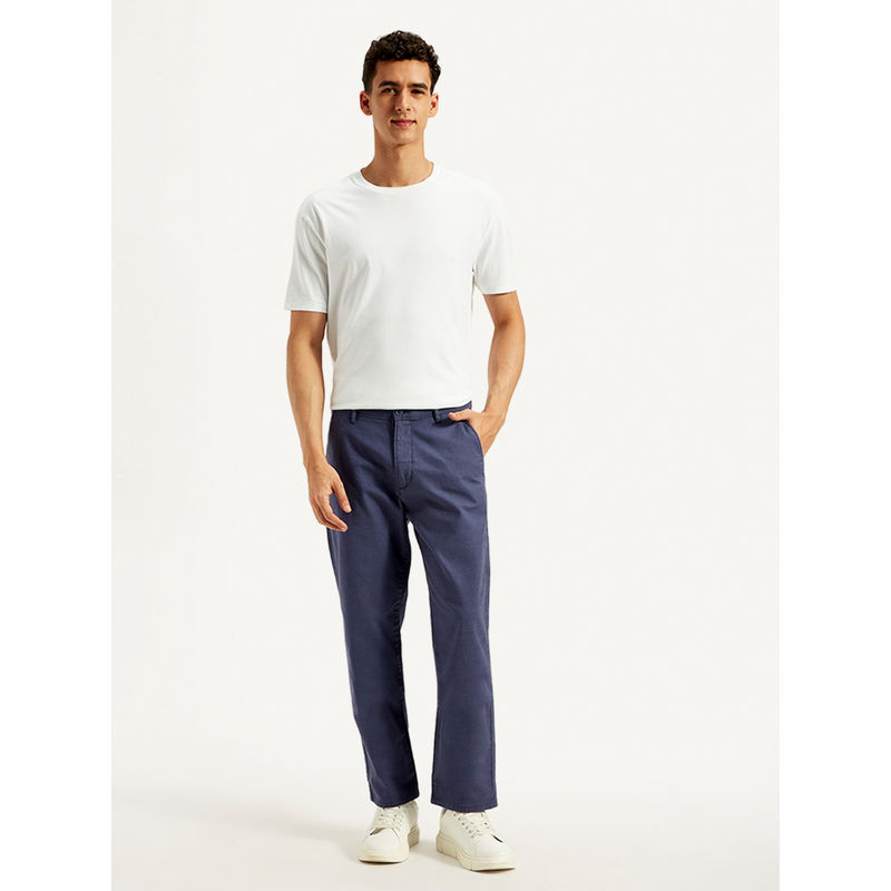 Levi's Men Blue Straight Fit Chinos (30)