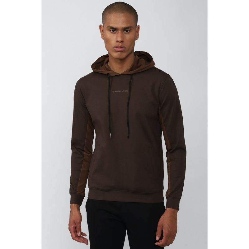 Van Heusen Brown Sweatshirt (S)