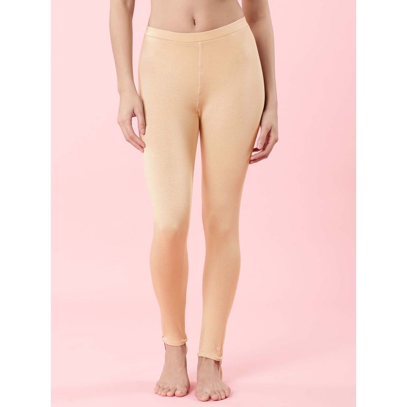 Enamor TH06 Women Beige Thermal Leggings (S)