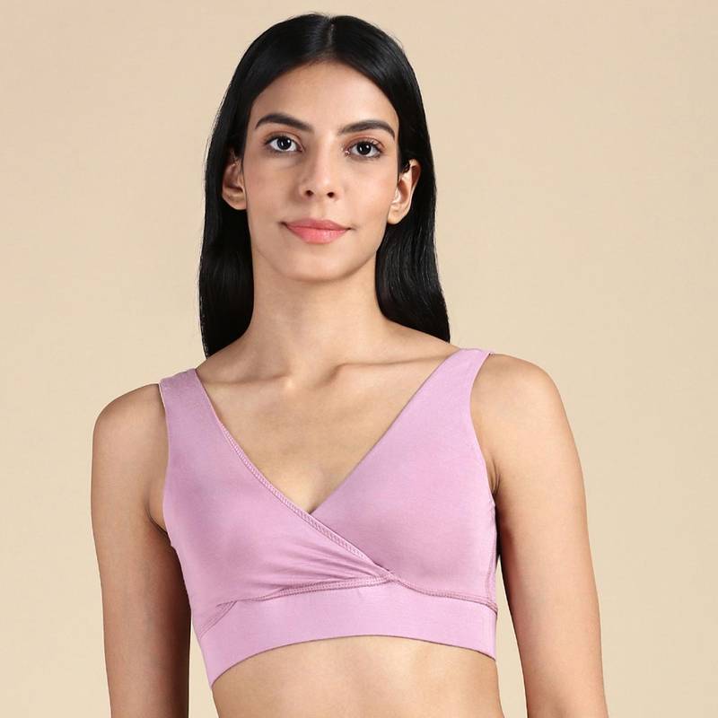 Tailor and Circus Womens Maternity Nursing Bra Pink (XS)
