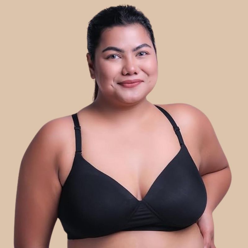 Tailor and Circus Womens T-Shirt Bra Black (36C)