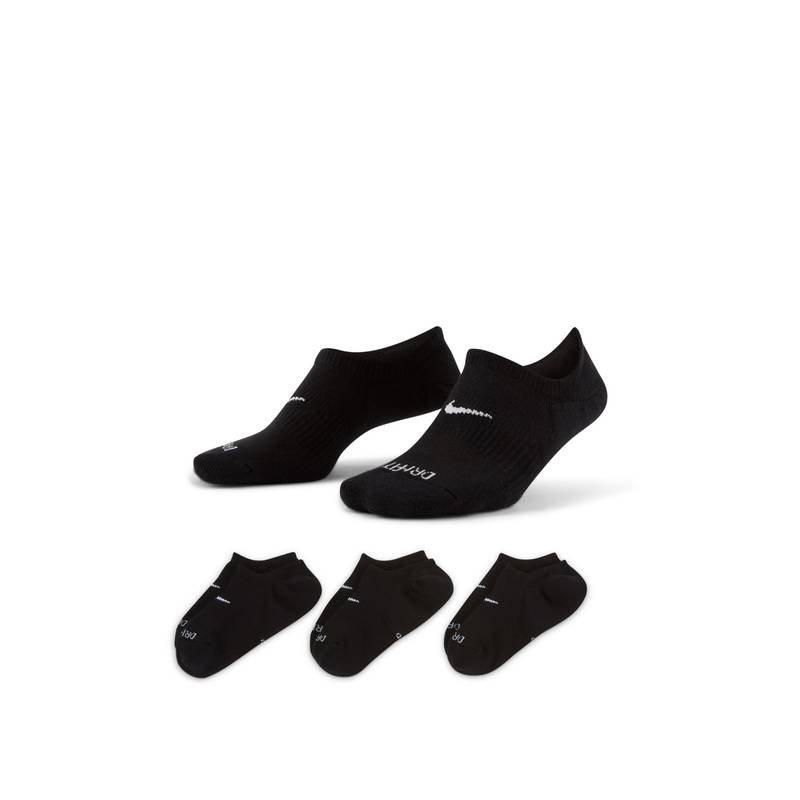 Nike Women's Everyday Plus Cushioned Footie Socks (Pack Of 3) (M)