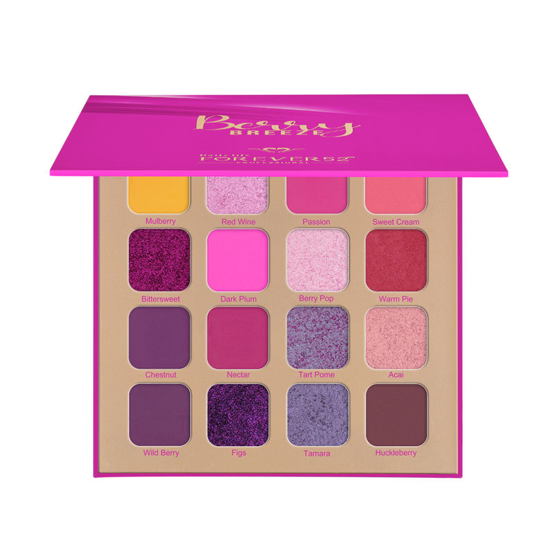 Daily Life Forever52 16 Color Eyeshadow Palette - Berry Breeze(24g)(Berry Breeze)
