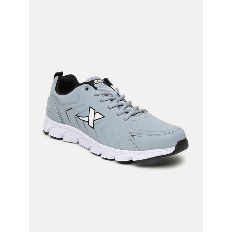 XTEP Grey Solid Running Shoes - EURO 43