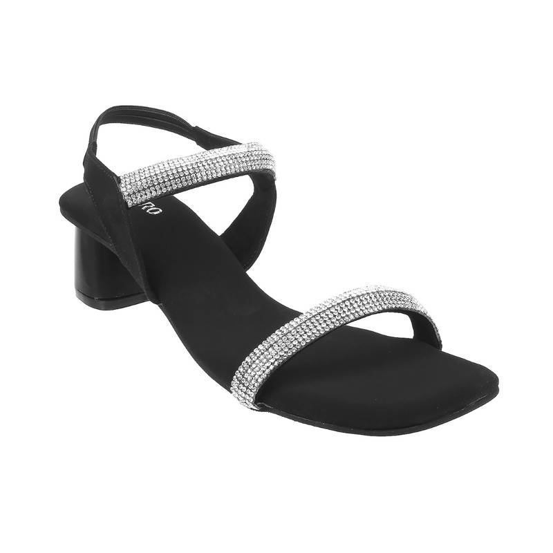 Metro Women Black Synthetic Slingback (EURO 36)