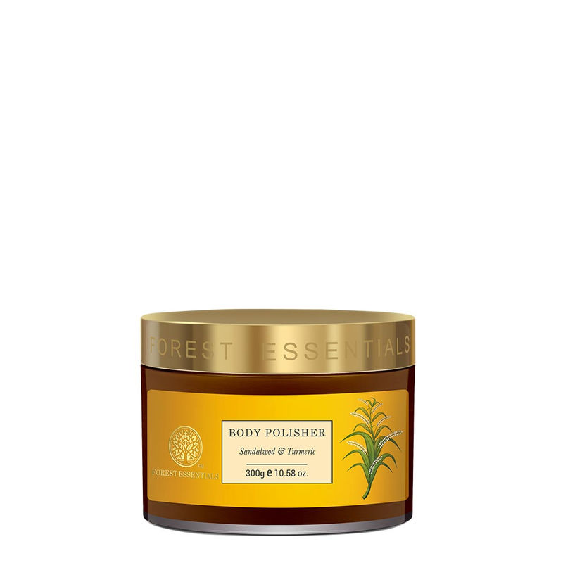 Forest Essentials Body Polisher Sandalwood & Turmeric
