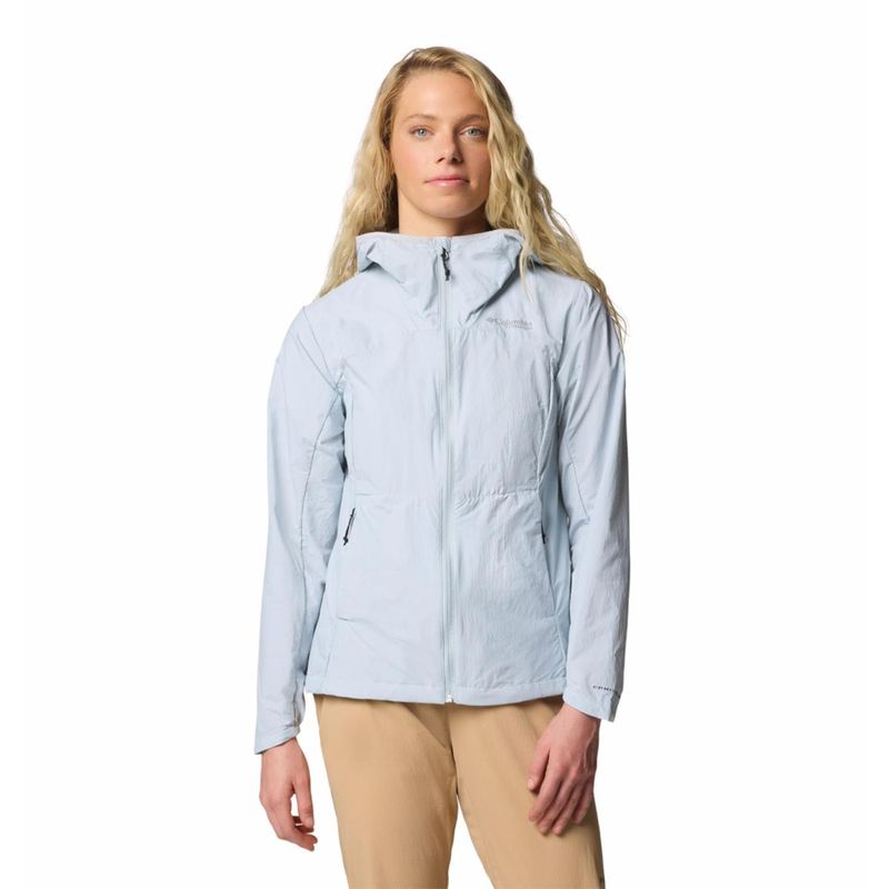 Columbia Womens Blue Omni-Shield Loop Trail III Wind and Water Resistant (S)
