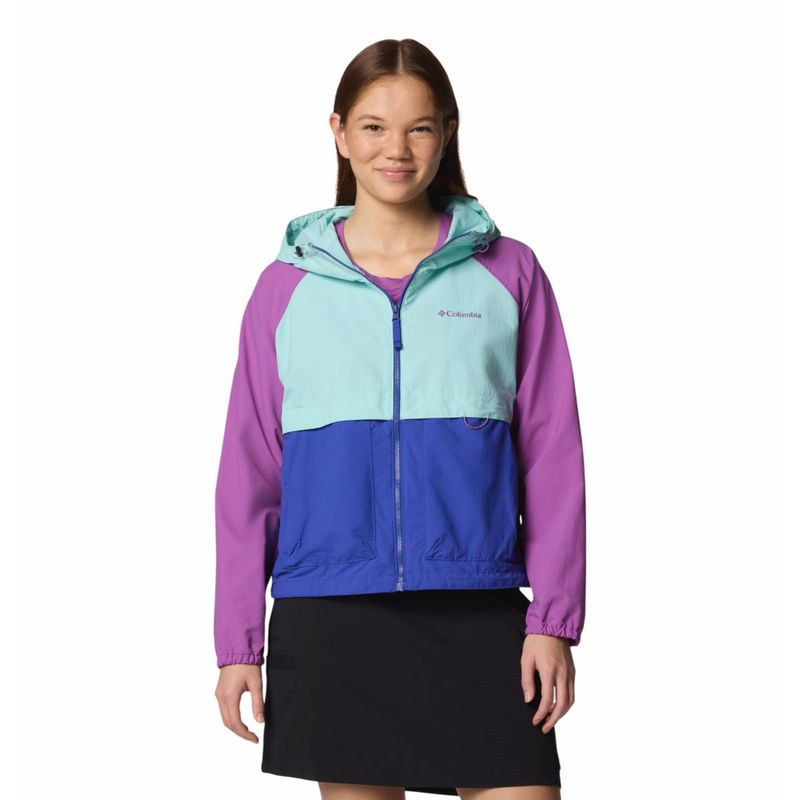 Columbia Womens Multicolor Omni-Shield Spire Valley Wind and Water Resistant (L)