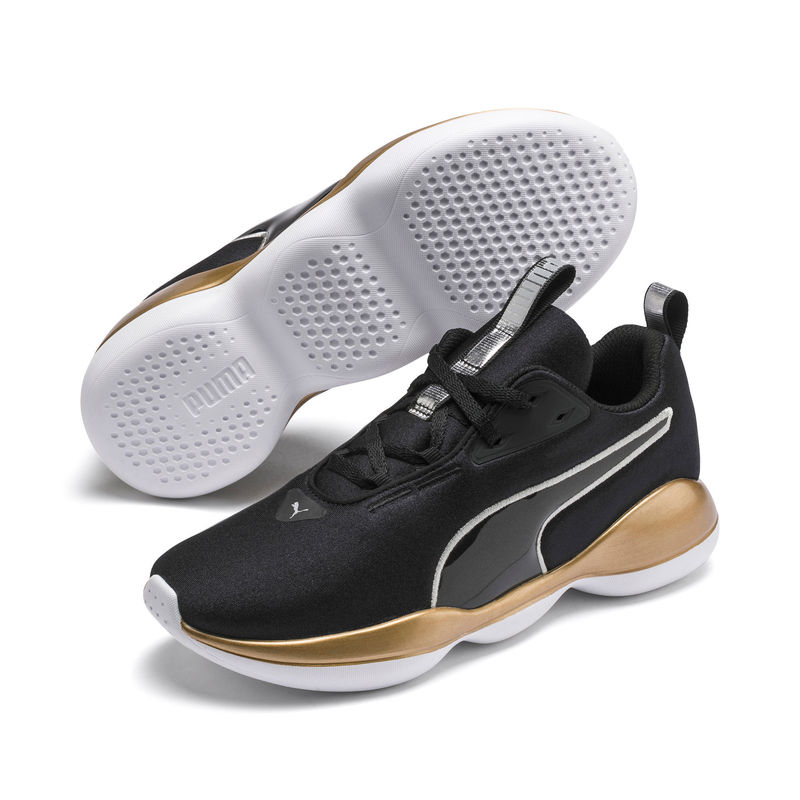 Buy Puma Flourish FS Metal Women s Running Shoes Black 4 Online