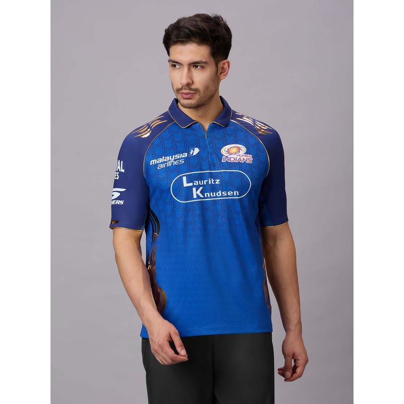 Skechers Men MI: IPL PLAYER EDITION ROYAL BLUE JERSEY 2026 (XS)
