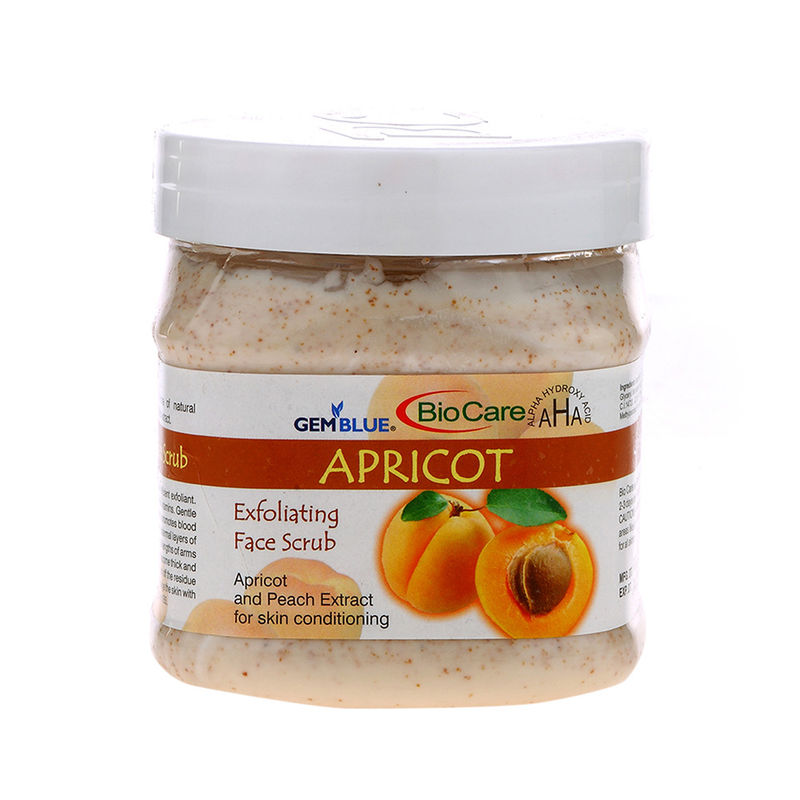 GEMBLUE BioCare Apricot Exfoliating Face Scrub Buy GEMBLUE BioCare Apricot Exfoliating Face