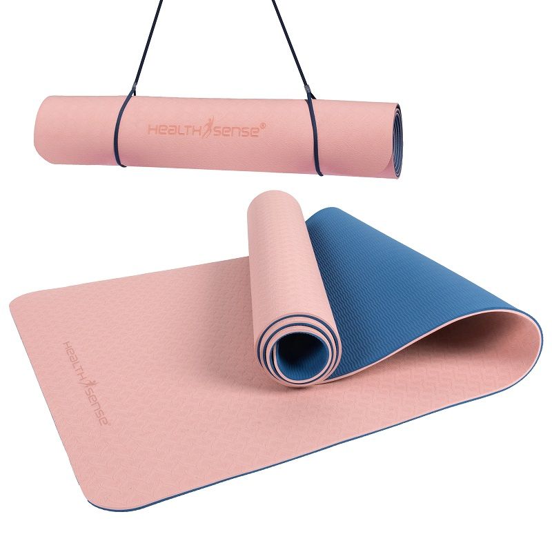 Buy MuscleXP Yoga Mat 10 Mm Extra Thick Nbr Material For Men And Women Red Online