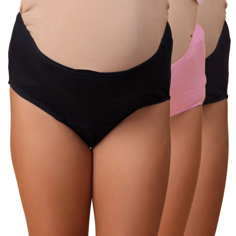 Morph Maternity Pack Of 3 Maternity Panties - Multi-Color (L)