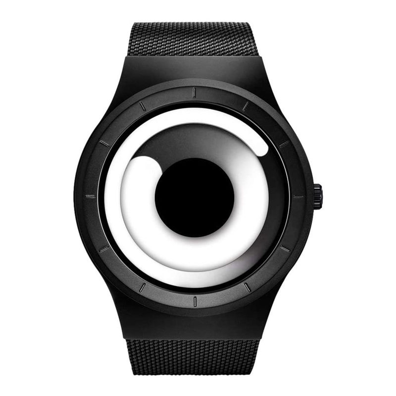 Buy Vilam Creative White Spinner Dial Rotating Line Timing Unique
