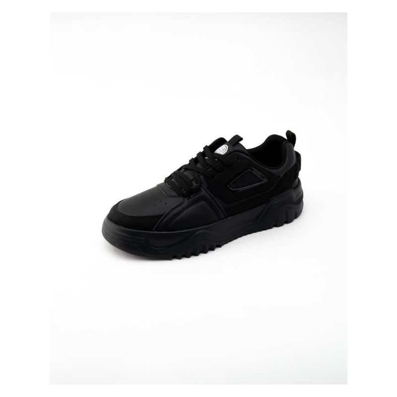 Bacca Bucci Evolve - The Ultimate Low Top Black Sneakers for Men (UK 8)