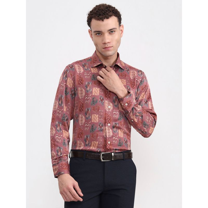 JadeBlue Super Luxe Men's Slim Fit Formal Shirt (39)