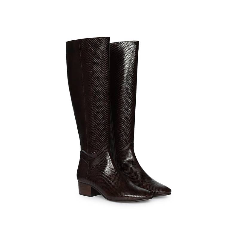 Saint G Womens Brown Vintage Leather Casual Boots (UK 3)