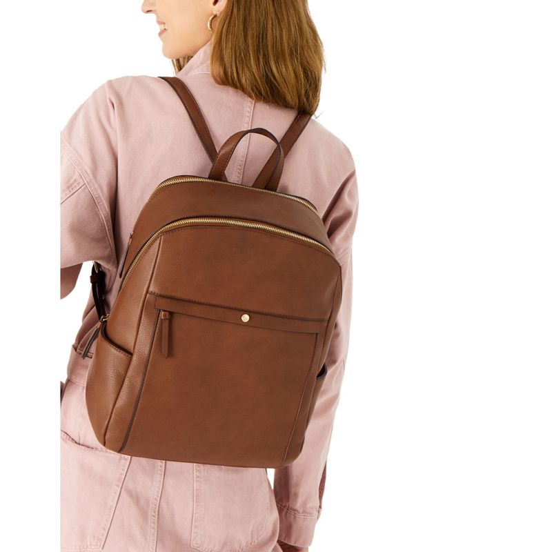 Accessorize leather shop backpack
