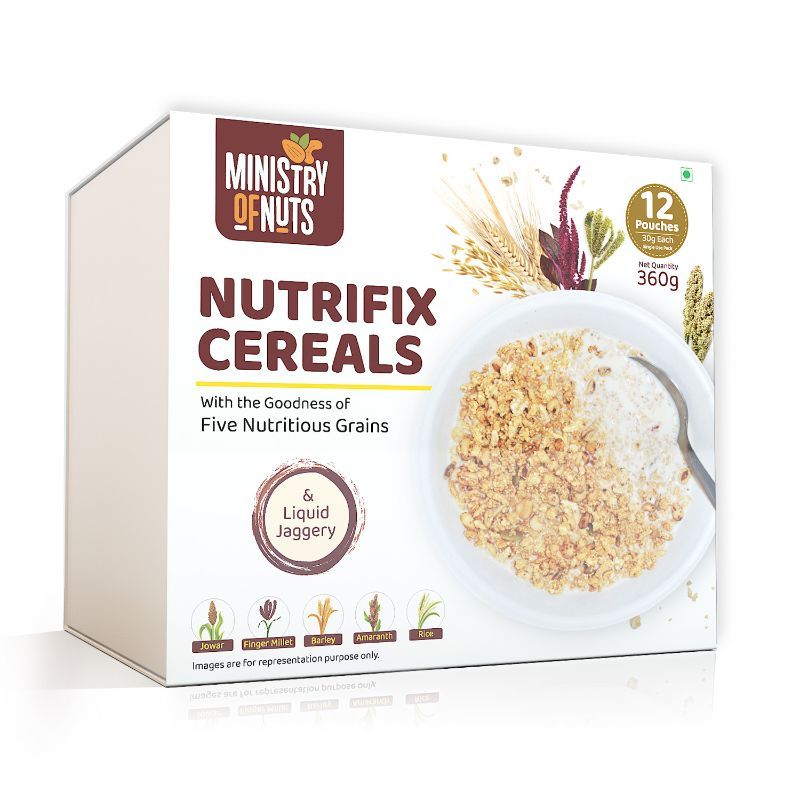 Ministry of Nuts Breakfast Cereals Pack Of 12 Buy Ministry of Nuts