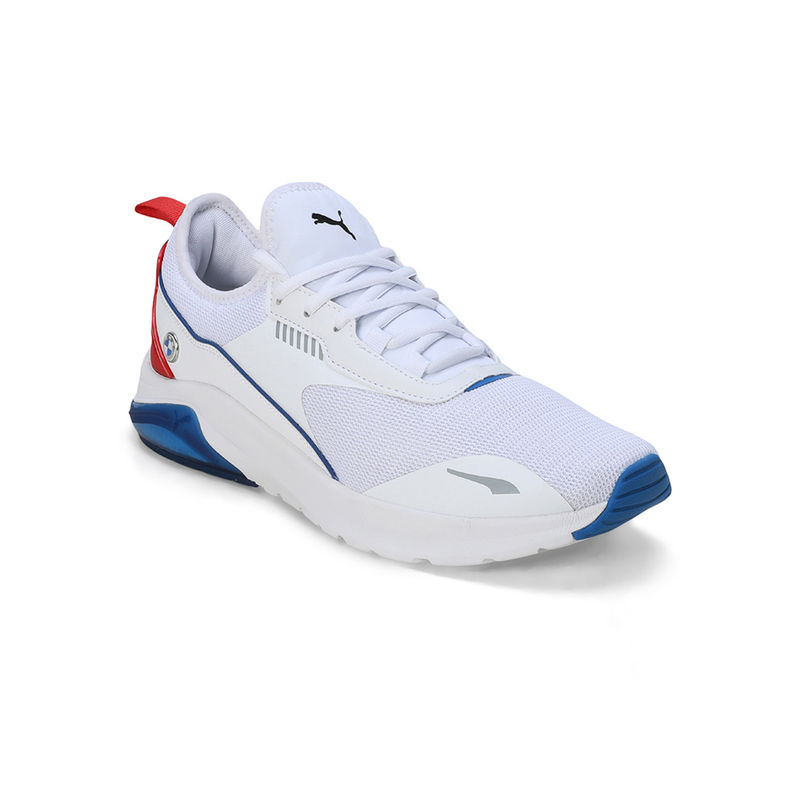 Puma BMW M Motorsport Electron E Pro Unisex White Sneakers (UK 9)
