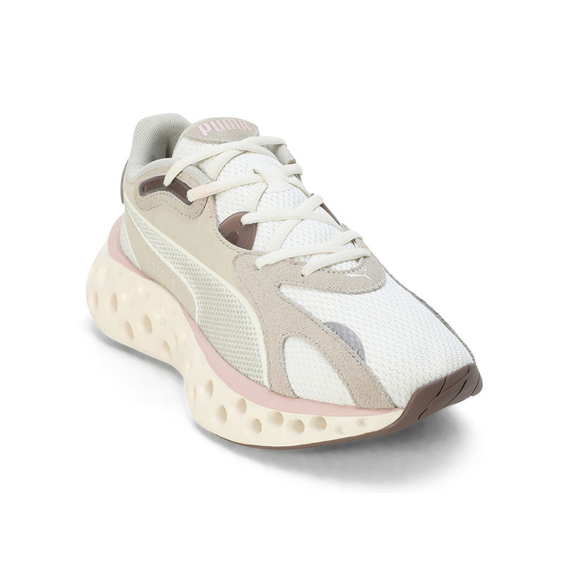 Puma Softride Frequence Women Beige Running Shoes (UK 7)