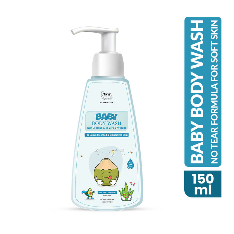 Buy TNW The Natural Wash Natural Baby Body Wash For Delicate Skin With