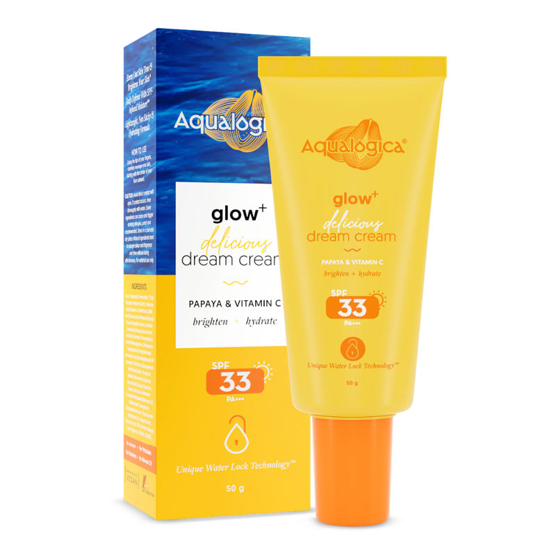Buy Aqualogica Glow+ Delicious Dream Cream With Vitamin C & Papaya Online