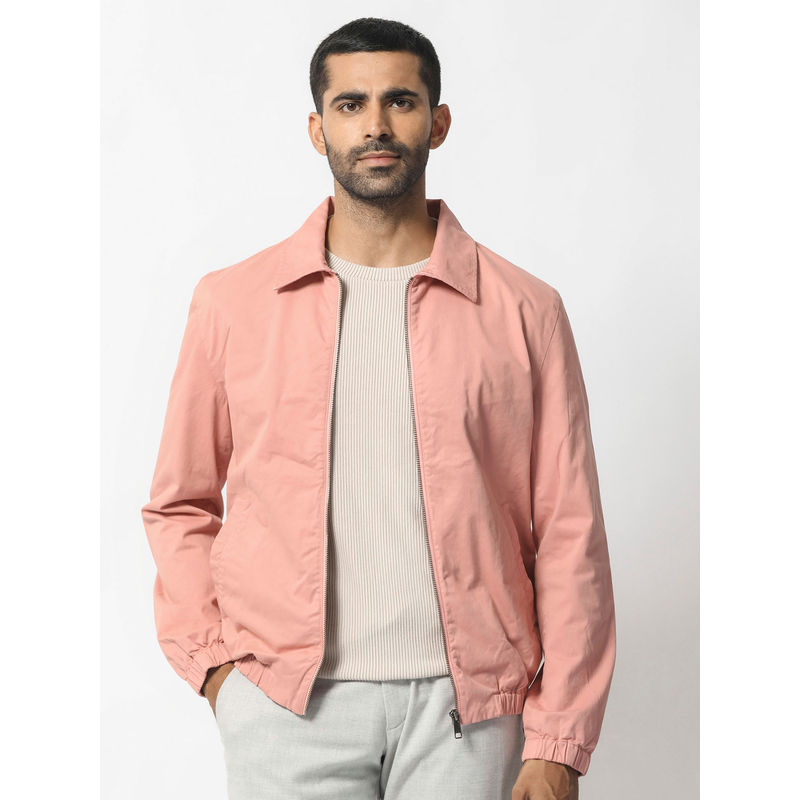 Rare Rabbit Flinsten Peach Solid Jacket (S)