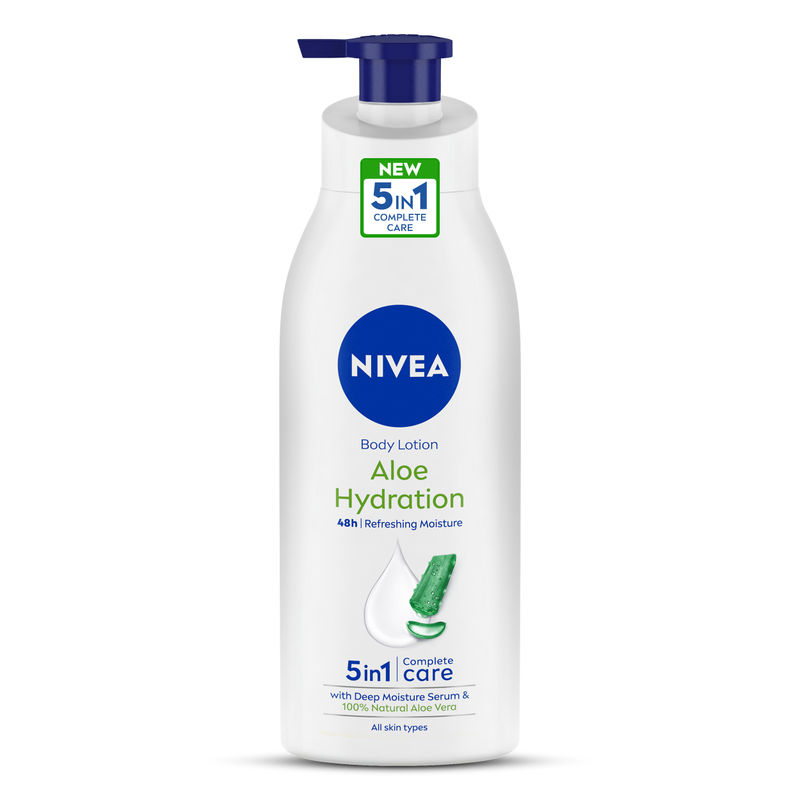 NIVEA Body Lotion, Aloe Hydration, with Aloe Vera, for Smooth, Hydrated Skin Buy NIVEA Body