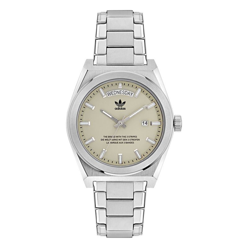 adidas Originals Beige Dial Unisex Analog Watch AOSY23541