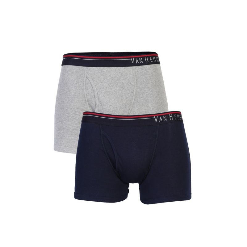 Van Heusen Men Pack of 2 Antibacterial & Colour Fresh Boxer Briefs - Multicolour