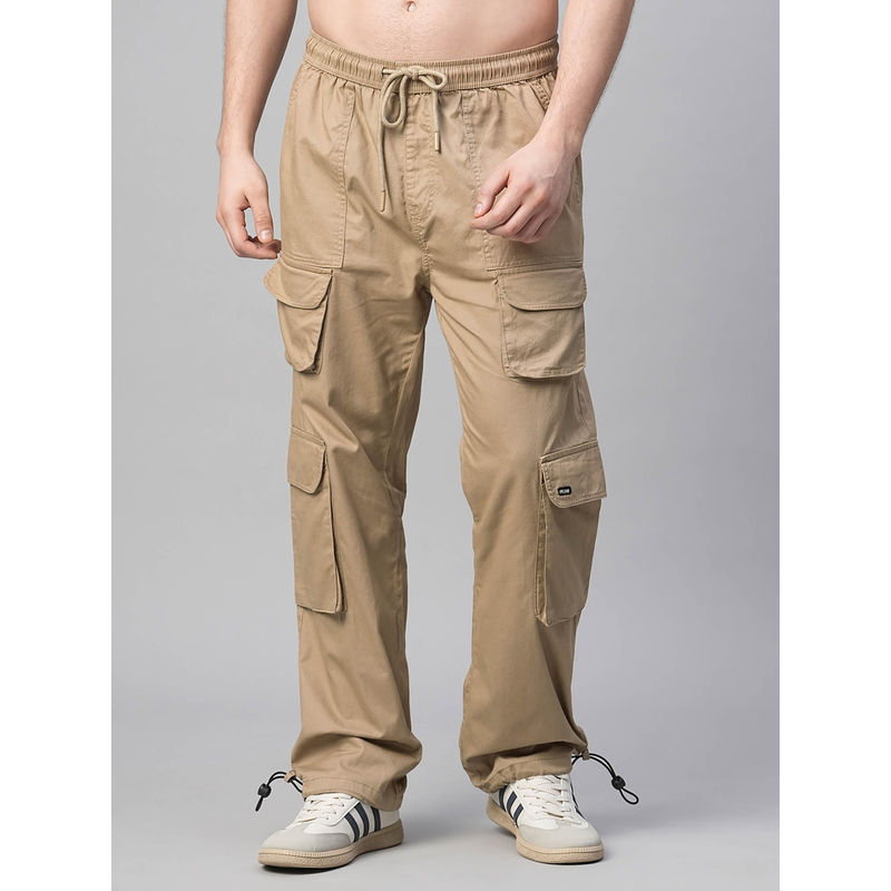 PRONK Men Utility Cargo - Khaki (M)