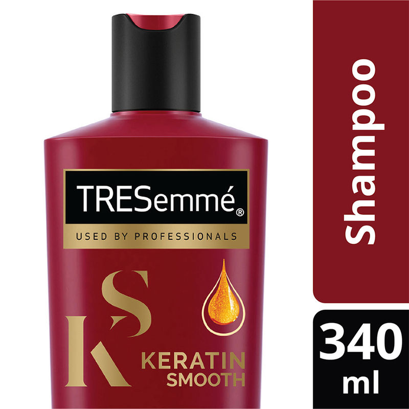 Tresemme Keratin Smooth Shampoo for Straighter Shinier Hair with Argan Oil Nourishes Dry Hair