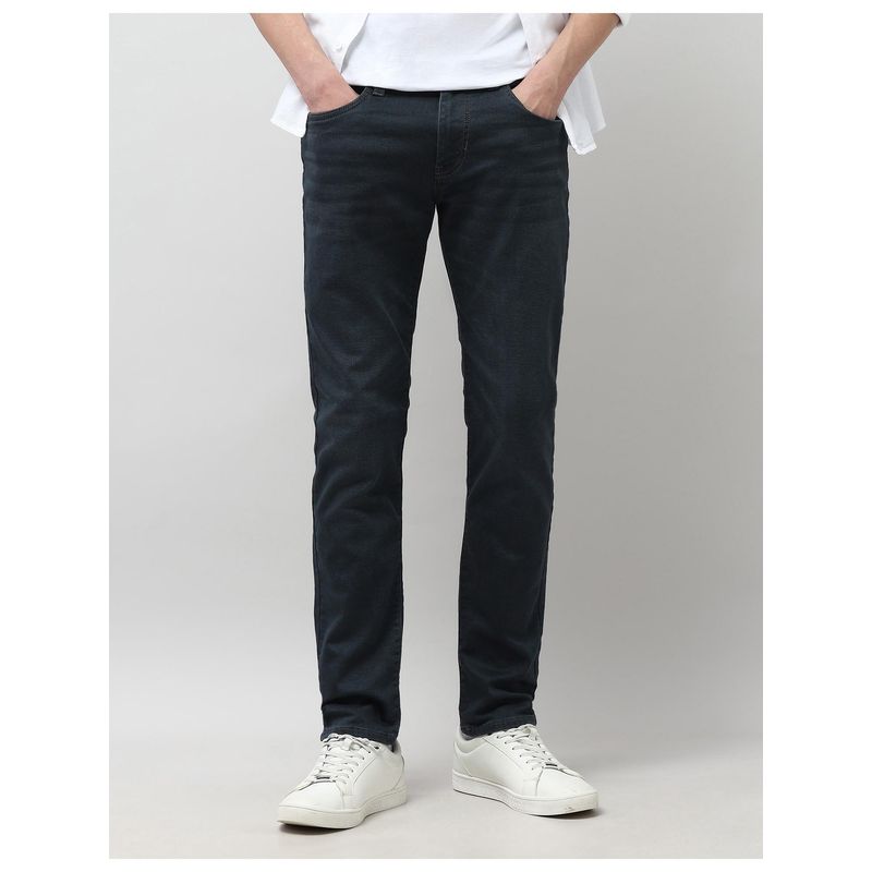 U.S. Polo Assn. Denim Co. Mens Brandon Slim Tapered Fit Olive Jeans (30)