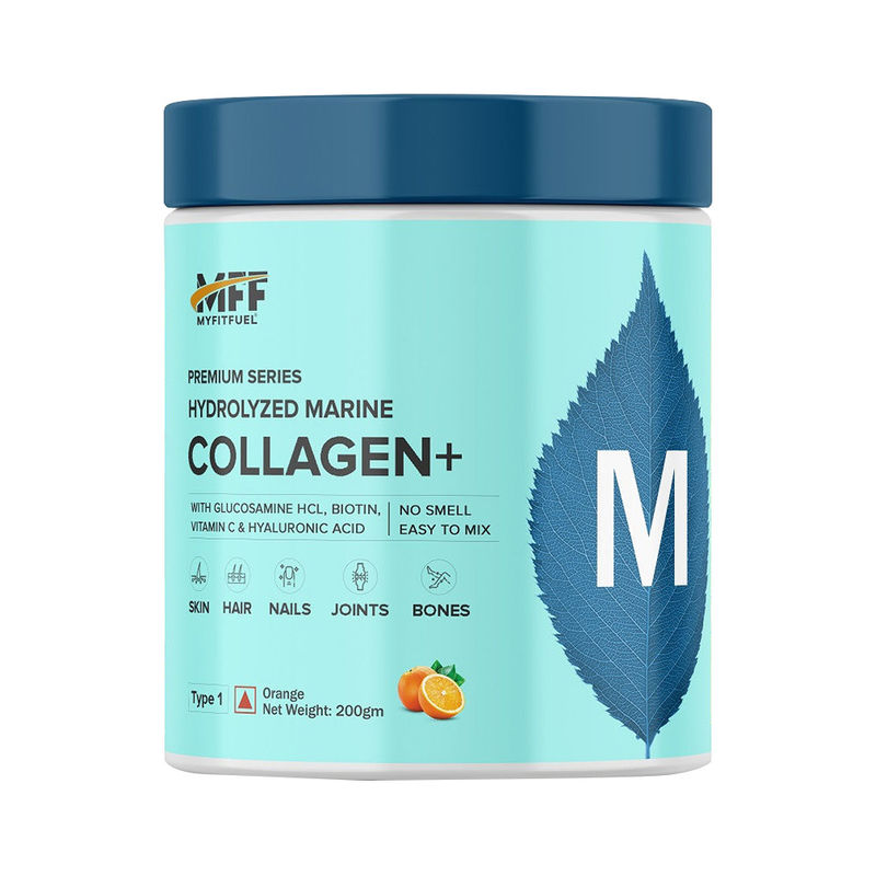 MyFitFuel Hydrolyzed Marine Collagen - Orange