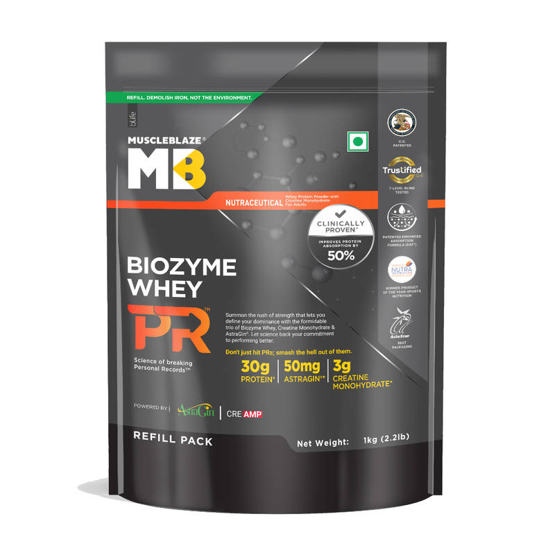 MuscleBlaze Biozyme Whey Protein Pr - Molten Chocolate Cake