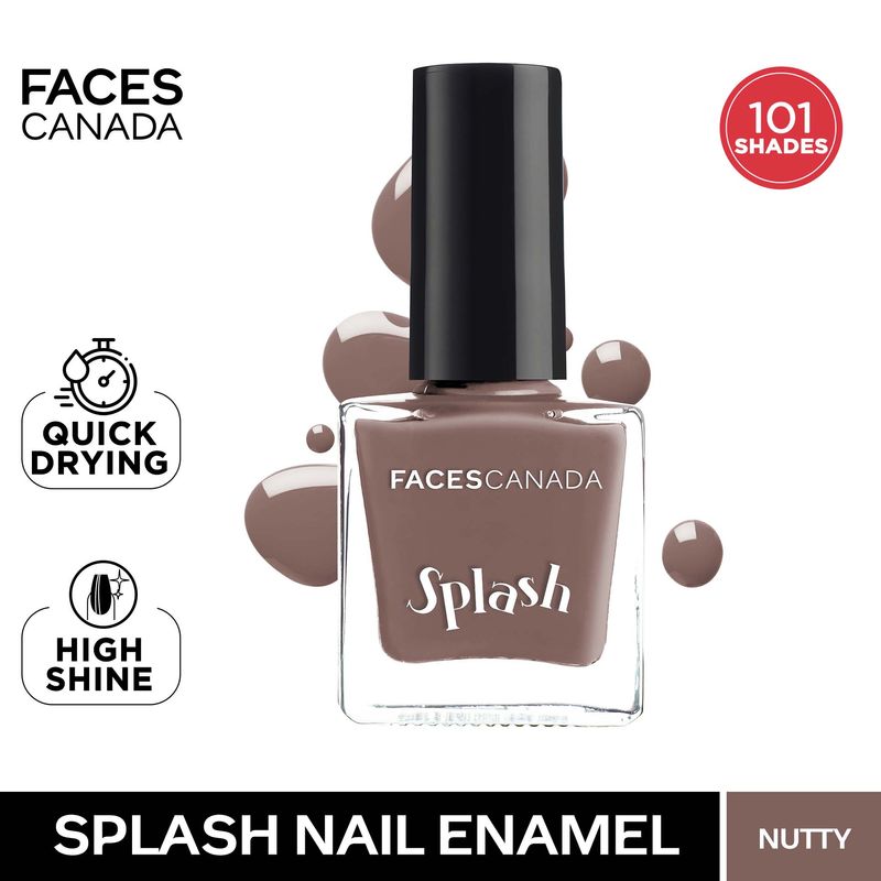 Faces Canada Splash Nail Enamel - Nutty 32