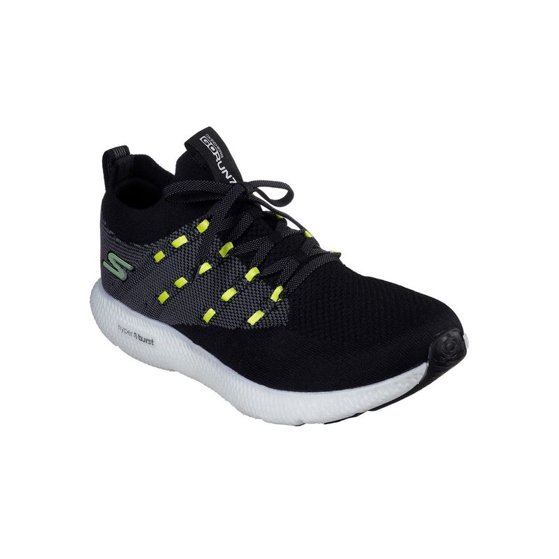 Buy SKECHERS Go Run 7 Black Running Shoes Online