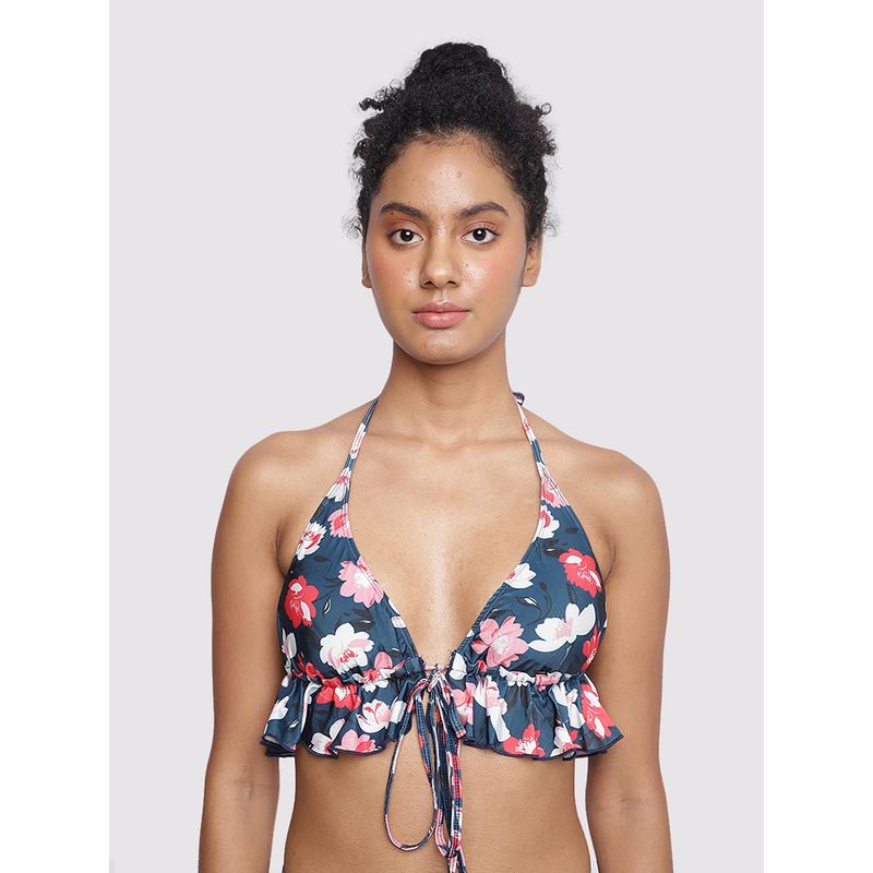 La Intimo Cannanore Frill Tankini Upper Bikini Top (XS)