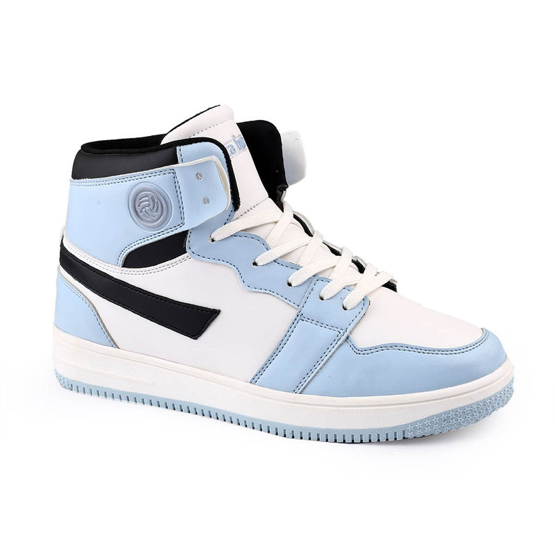 Bacca Bucci Blue Femme Mid Top Harmony Sneakers (UK 3)