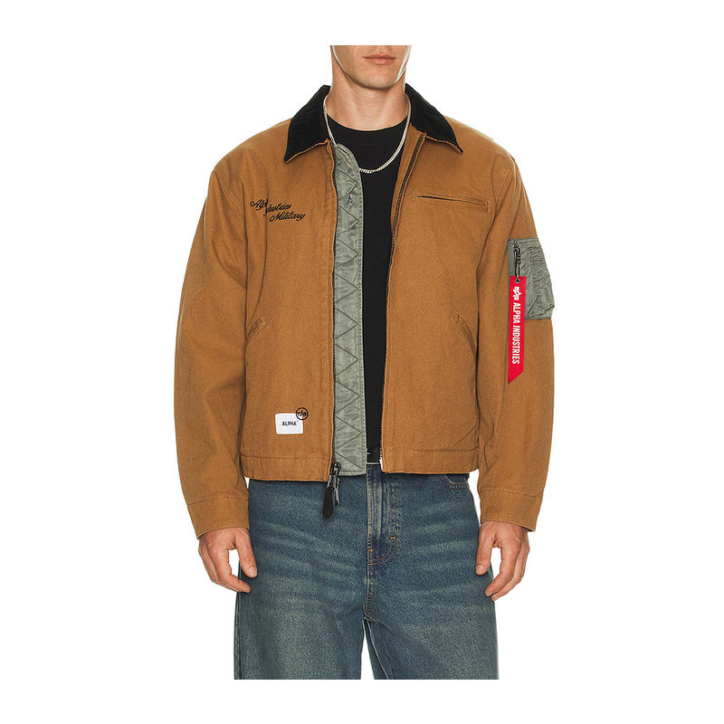 ALPHA INDUSTRIES Unfrm Detroit Jacket (M)