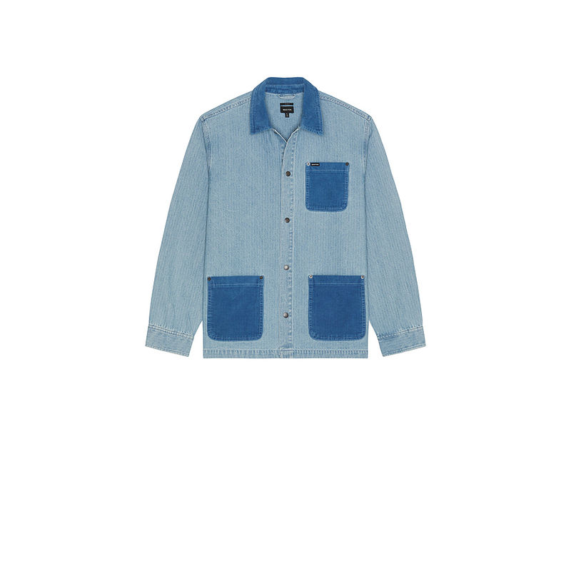 Brixton Herringbone Lightweight Chore Coat (L)