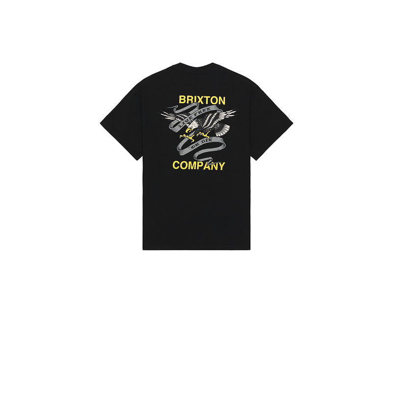 Brixton Live Free Heavy Weight Relaxed Tee (S)