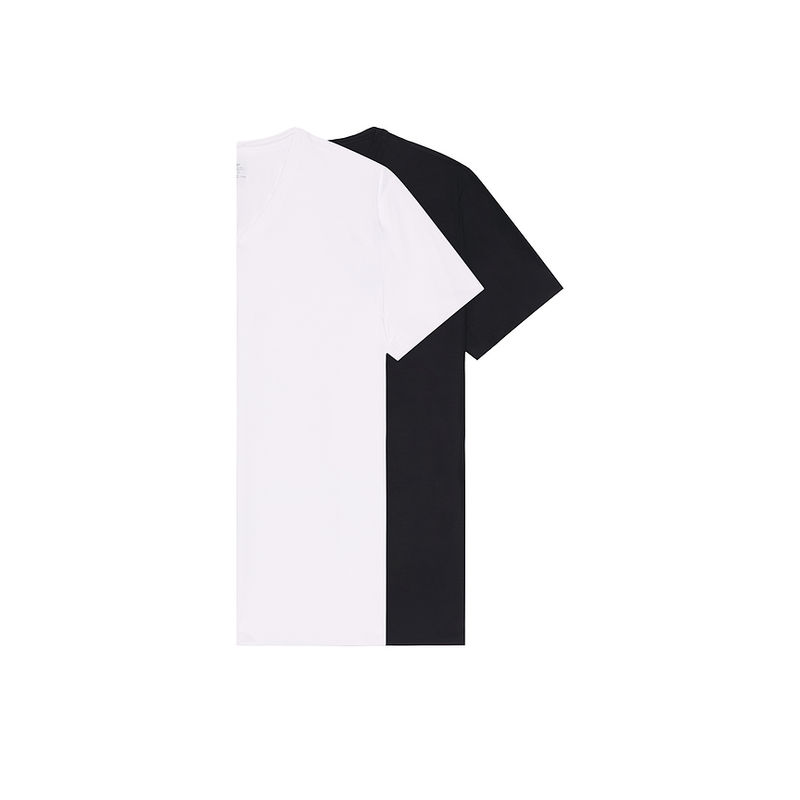 Commando Microfiber 2 Pack V-Neck Undershirt (L)