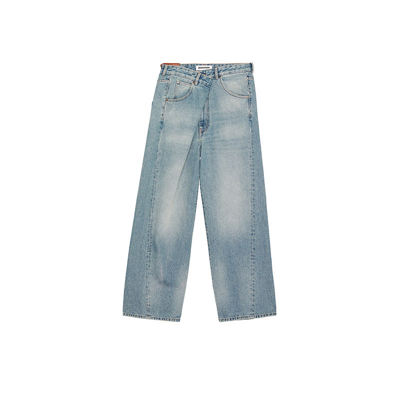 DARKPARK Ined Fold Over Denim Pants (31)