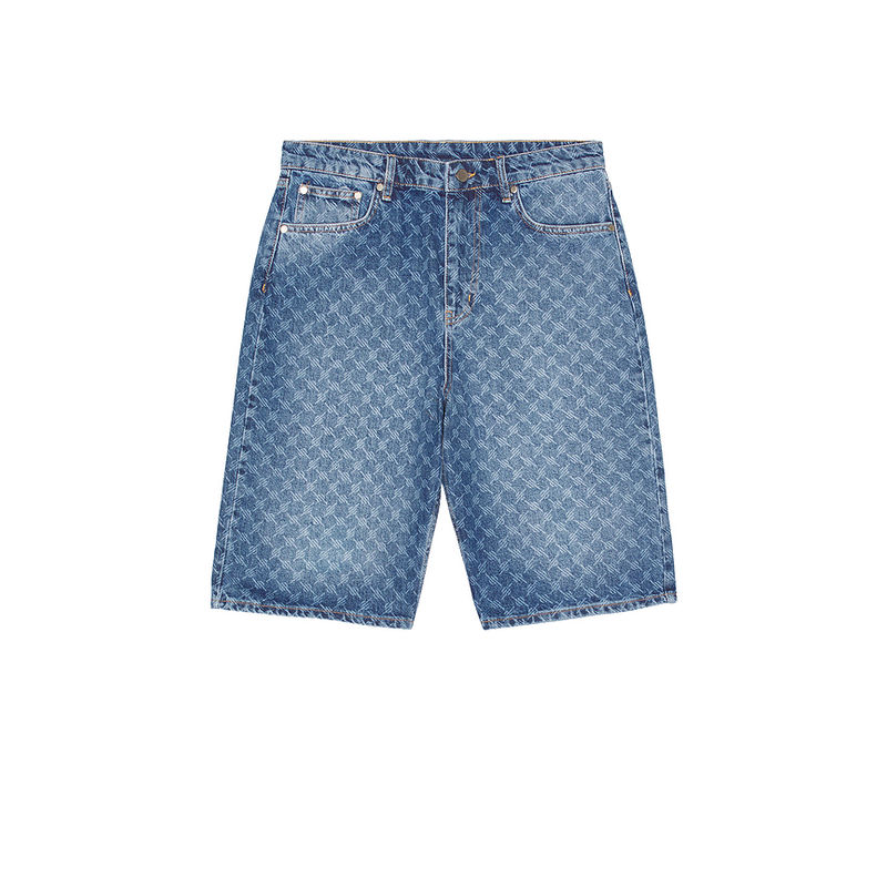 Daily Paper Monogram Denim Shorts (M)