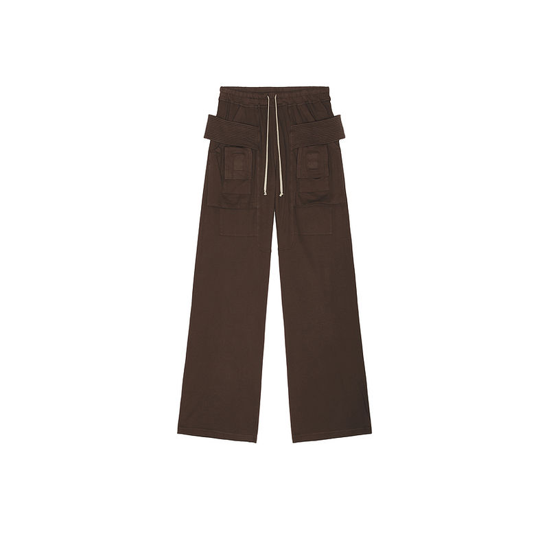 DRKSHDW by Rick Owens Creatch Wide Cargo Drawstring In Black (M)