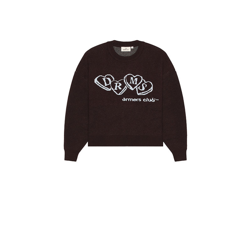 DRMERS CLUB Heart Knit Sweater (L)