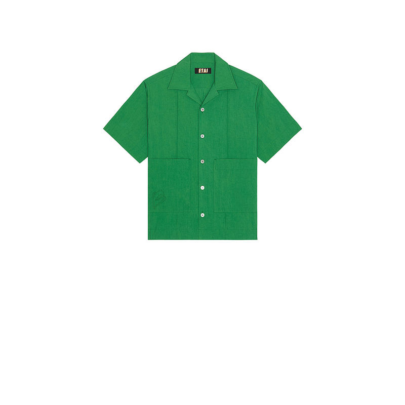 Etai LA Double Pocket Pin Tuck Shirt (L)